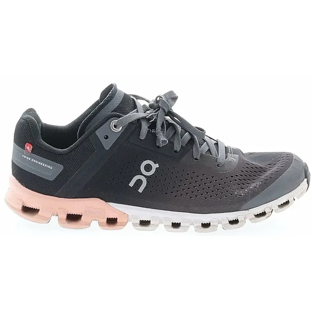 On Cloud X 3 Women Size 5.5 Gray Pink White Running Training Shoe Sneakers
